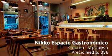 Restaurante Nikko espacio gastronomico Vigo